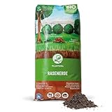 Plantura Bio-Rasenerde, torfreduziert & vorgedüngt, zur Neuanlage & Pflege, 40 L