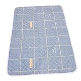 WEKAMOS Wiederverwendbare wasserdichte Betteinlage mit Starkem Nässeschutz und Weicher Polsterung Atmungsaktive Matratzenunterlage für Ältere Patienten und Inkontinenz bei Bettwäsche und