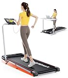 RUNIMON Laufband für Zuhause mit Steigung,6 IN 1 Walking Pad mit 7% Neigung,12km/h Laufband für Zuhause Klappbar,2.5HP Treadmill für Zuhause & Büro,2-LED-Anzeige,Smarte App