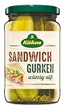 Kühne Sandwich Gurken, 370ml