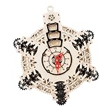 BESPORTBLE 1Satz Holzuhr Puzzle DIY Modelluhr für Filigranes Holzspielzeug zur Dekoration Sicheres und Langlebiges Uhrendesign für Kreative Bastelprojekte im Wohnzimmer