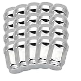 Autoradschrauben Kompatibel mit Jeep für Grand für Cherokee 1993-2010 Auto-Radmuttern aus Stahl 1/2 Zoll -20 60 Grad konische Schrauben 32 mm