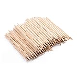 Hölzerne orange Sticks Nagelschneidchen Stock für Pusher -Entferner Manikürekunstpediküre -Pediküre -Werkzeuge 100pcs ..