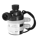 FONDOTIN Mikro-Wasserpumpe kleine Wasserpumpe Aquarienwasserpumpe Tauchteichpumpe Solarwasserbrunnenpumpe Schmutzwasserpumpe kleine Springbrunnenpumpe Tauchkreiselpumpe Plastik Schwarz