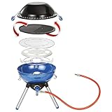 Campingaz Party Grill 400 Campingkocher, All-in-One tragbarer Campinggrill, Outdoor-Grill und Gaskocher, kleiner Gasgrill, 2.000 Watt, Tischgrill