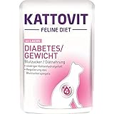 Kattovit PB Feline Diet Diabetes/Gewicht Lachs 85g (Menge: 24 je Bestelleinheit)