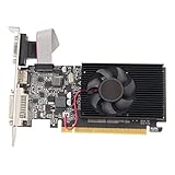 VBESTLIFE GT210-Grafikkarte, 1G DDR3 64 Bit 589 MHz Desktop-Grafikkarte, HD-Multimedia-Schnittstelle, VGA, DVI, PCIE 2.0 X16, DirectX 10.1