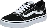 Vans Unisex Kinder Ward Sneaker Ward Trainers, (SUEDE/CANVAS) BLACK/WHITE, 36.5 EU