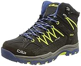 CMP Unisex Kinder Kids Rigel Mid Shoe Wp Trekking Wanderschuhe, B Blue Electric, 38 EU