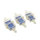 sourcing map 3Stk. Motorrad Benzinfilter Universal Gasöl Kraftstofffilter mit Magnet 66 x 26 x 19mm