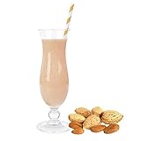 Mandel Geschmack Eiweißpulver Milch Proteinpulver Whey Protein Eiweiß L-Carnitin angereichert Eiweißkonzentrat für Proteinshakes Eiweißshakes Aspartamfrei (1 kg)