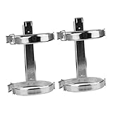 Holibanna 2Stücke Feuerlöscherhalterung Wandmontage Stabiler Wandbügel für Installieren Zubehör für Zuhause und Fahrzeuge Platzsparend