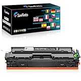 SavFinto 410A Kompatibel für HP 410X CF410A CF410X Druckerkartusche für HP MFP m477fdw Toner für HP Color Laserjet Pro MFP M477fdw M477fdn M452nw M377dw M452dn M452dw M477dw M477nw (1 Schwarz)