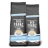 Der-Franz Entkoffeinierter Kaffee, gemahlen, 2 x 500 g
