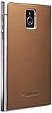 Blackberry Leather Flip Case for Passport - Tan