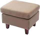 LIPJIA Klappbarer Fußhocker Klappbarer Ottoman mit Stauraum für Zuhause, mit Beinen, gepolstert, robust und stabil, Fußhocker, Sofahocker (Farbe: D) (E, klein)