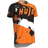 Mountainbike-Shirt,Fahrradtrikot Herren,rennrad Trikot Herren,Fahrradtrikot Herren Kurzarm,MTB Trikot,Atmungsaktives Material,Schnell Trocknend,antibakteriell (style-04,XXL)