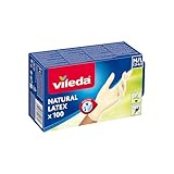 Vileda Multi Latex Einmaldhandschuhe ungepudert M/L 100er Pack