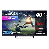 SMART TECH TV LED FHD 40' (101cm) 40FV02V VIDAA 3xHDM 2xUSB Hotel Mode Store Mode