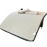 Latex-Faltbett für Schlafzimmer, Stil, dickes Einzelbett für Studenten, Zuhause und Hotel (weiß, 90 x 190 cm)