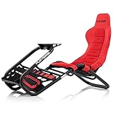 PLAYSEAT Trophy SIM Racing Cockpit | Hochleistungs Gaming Rennsitz | Unterstützt Direct Drive | Mit Allen gängigen Lenkrädern und Pedalen kompatibel | Für PC und Konsole geeignet | Rote Edition