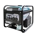 K&S Könner&Söhnen KS 4500i Inverter-Benzingenerator, max. Leistung 4500W, USB QC 3.0, Type-C, Eco-Modus, LED-Display, 4-Takt, 12V, 2×230 V Steckdosen, Könner & Söhnen