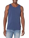 Amazon Essentials Herren Tanktop, Normale Passform, Blau Heide, XL