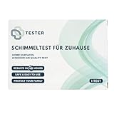 Schimmeltester für Wohnung (5 Stück) - Schimmelmessgeräte Raumluft - Test für Schimmelsporen in der Luft - Schimmelpilz test - Schimmeltest für Zuhause - The Tester