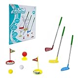 ZUNIPLEX Minigolf Kinder,Golfschläger 5-7 Jahre,Einziehbare Golfschläger für einfaches Tragen,Minigolfschläger,Kinderspielzeug für Draußen und Drinnen