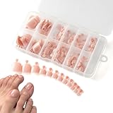 120 Stück Press on Nails Füße, Fußnägel zum Aufkleben, Künstliche Nägel für Füße, Künstliche Fussnägel Selbstklebend, Fußnägel Tips, Künstliche Fussnägel Selbstklebend für DIY Maniküre Dekoration