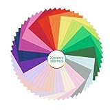 AiQInu Seidenpapier Transparentpapier Bunt, 200 Blatt Seidenpapier Verpackungsmaterial, 20 Farben Bastelpapier 20x30 cm für Geschenkverpackung, Partydekoration, Malen und DIY-Projekte