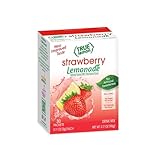 True Lemon Strawberry Limonade Water Enhancer Drink Mix (30 Packungen), kalorienarme Getränkemischungen für Wasser, pulverisierte Getränkemischungen und Aromen