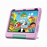 Fire HD 10 Kids-Tablet – für Kinder ab dem Vorschulalter | Mit brillantem 10-Zoll-Display, Kindersicherung und 2 Jahren Sorglos-Garantie | Version 2023, 32 GB, rosa