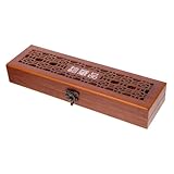 DIKACA Kasten 24 Koffer Für Mundharmonika Lagerung Fall Maultrommel Mundharmonika-hüllen Mundharmonika-koffer Einzeln Reisen Musical Schmuckkästchen Schutzhülle Für Mundharmonikas Holz