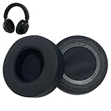 1 Paar Ohrpolster, kompatibel mit Corsair Virtuoso RGB Wireless SE XT Ersatz Gaming-Headsets Schaumstoffpolster Komfort-Stoff (schwarz)