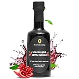 Madame Chéri Granatapfelsirup natürlich, türkisch 250ml inkl. Extrakt aus 100% Granatapfel - Granatapfelextrakt, Nar Eksisi aus der Türkei für Salat-Dressing, Marinade, Getränke