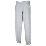 Fruit of the Loom Herren Trainingshose Premium 70/30 (L) (Grau)
