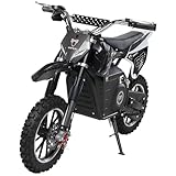 Actionbikes Motors Kinder Elektro Crossbike Viper | 𝟭𝟬𝟬𝟬 Watt Motor bis 𝟐𝟓 km/h - Motorrad - Pocket Bike - Dirt Bike - Pocketbike - Motorsport - Dirtbike - Cross - Enduro ab 6 Jahren (Schwarz)