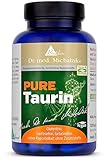 Veganes Taurin Dr. med. Michalzik - je Tagesempfehlung Taurin [1000 mg] - Aminosäure + wichtige körpereigene Substanz - ohne Zusatzstoffe - von Biotikon®