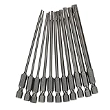 ELAYARD Teiliges Schraubendreher Bit mit Verlängerten Bits Magnetisch Sechskantiger Schraubenkopf Kompatibel mit Elektro und Hand Schraubendrehern Präzise Schraubenfixierung