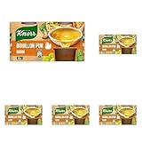 Knorr Bouillon Pur Huhn leckere Hühnerbouillon mit vollem Geschmack 6x 28 g (Packung mit 5)