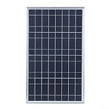 Zoegneer Tragbares Solarmodul-Set, 15 W, 12 V, mit Krokodilklemme, wiederaufladbar, IP65, wasserdicht, für Innen- und Außenbereich