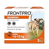 Frontpro 28 mg für Hunde 4-10 kg 3 Kautabletten