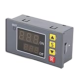 Zeitrelais OP CL LOP Parameter Unabhängiger Speicher Normalerweise geöffnetes Zeitrelaismodul, Zeitverzögerungs-Controllermodul mit LCD-Anzeige für das Hausautomationssystem