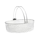 BESTYASH 1Stück Netzkorb für Elektrische Öfen und Air Fryer Langlebig und Praktisch für Trocknen von Lebensmitteln für Nüsse Trockenfrüchte und Kräuter