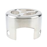 getuse Spirituosenbrenner, tragbarer Campingkocher, Edelstahl-Topfständer für Rucksackreisen, Wandern, Picknick