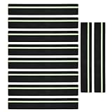 DIKACA 10 Stück Selbstklebendes Rutschfestes Treppenklebeband mit Phosphoreszierenden Streifen für Innenbereiche Frosted Oberfläche Langlebige Antirutsch-streifen für Sichere