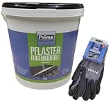 zbs24 Prima Pflasterfugenmörtel anthrazit 25 kg, 1-komponentig gebrauchsfertig zum wasserdurchlässigen Verfugen von Beton-u. Natursteinbelägen