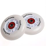 2X FunTomia Rollen für Waveboard inkl. ABEC-9 Kugellager/Rollen Ersatzrollen