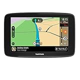 TomTom 1BA6.002.01 Navigationsgerät GO Basic (6 Zoll, Stauvermeidung Dank TomTom Traffic, Karten-Updates Europa, Updates über WiFi, umkehrbare Halterung)